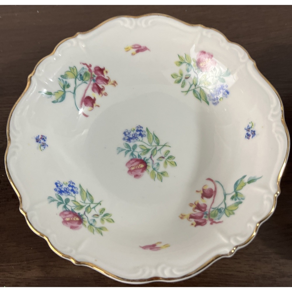 Set Of 6 Edelstein Maria Theresia Florabell Fruit/Desert Bowls Barvaria 5 In #2 - Picture 6 of 14